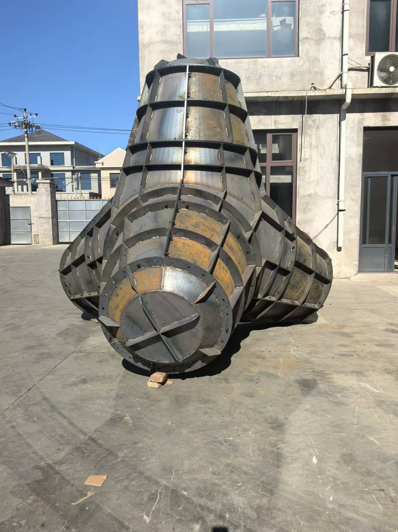 扭王字块模具实物