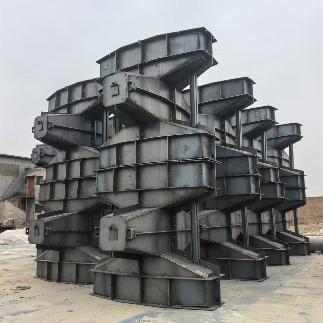 防浪石钢模具实拍
