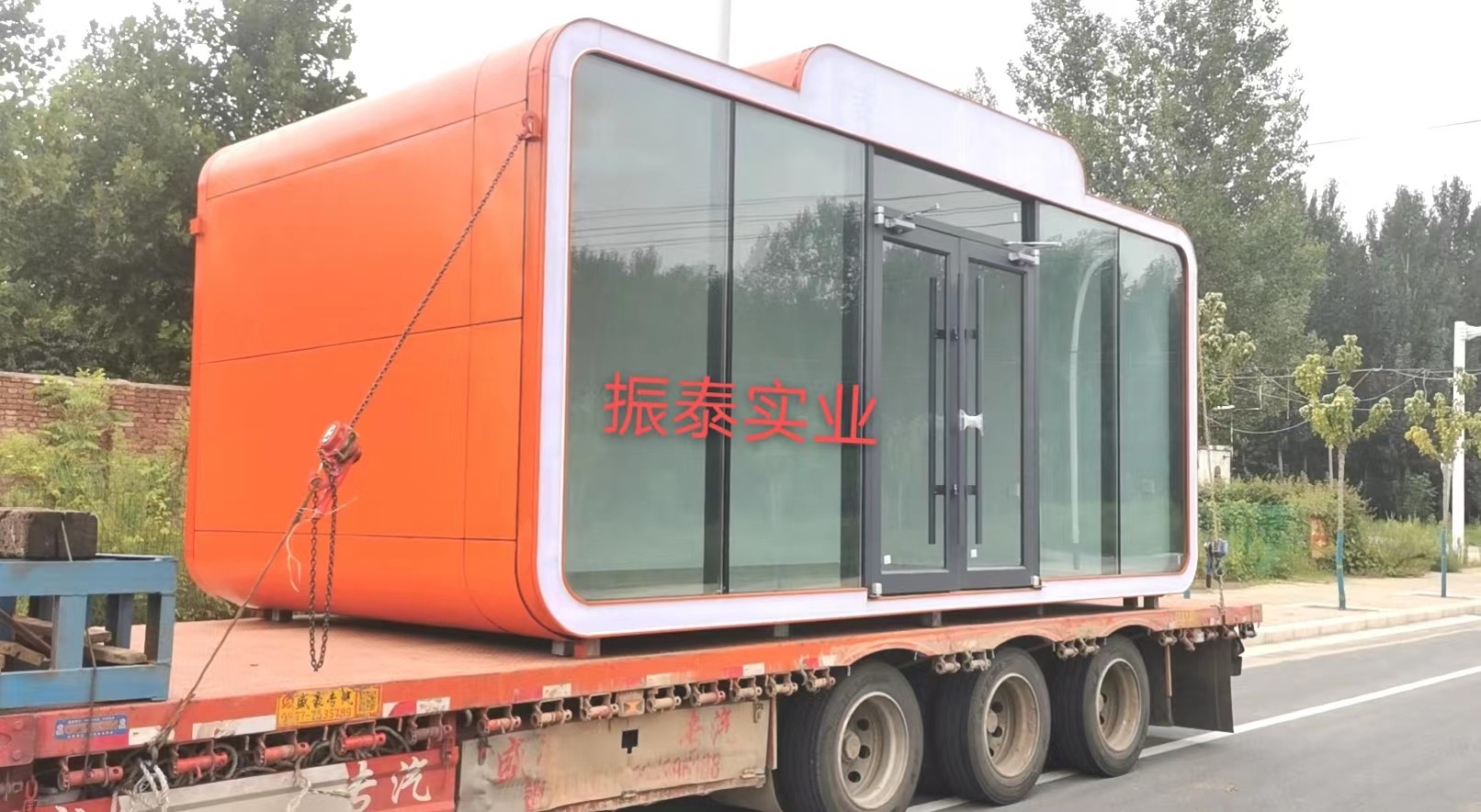 模块化景观集装箱实景图