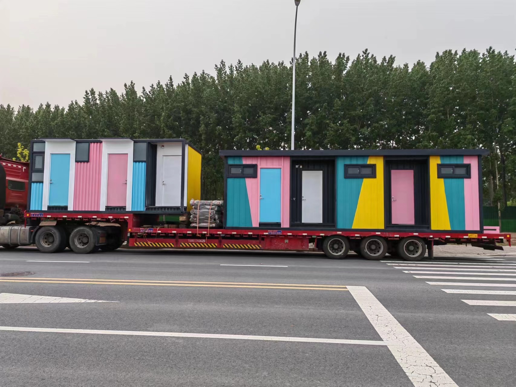 成品公厕安装实景