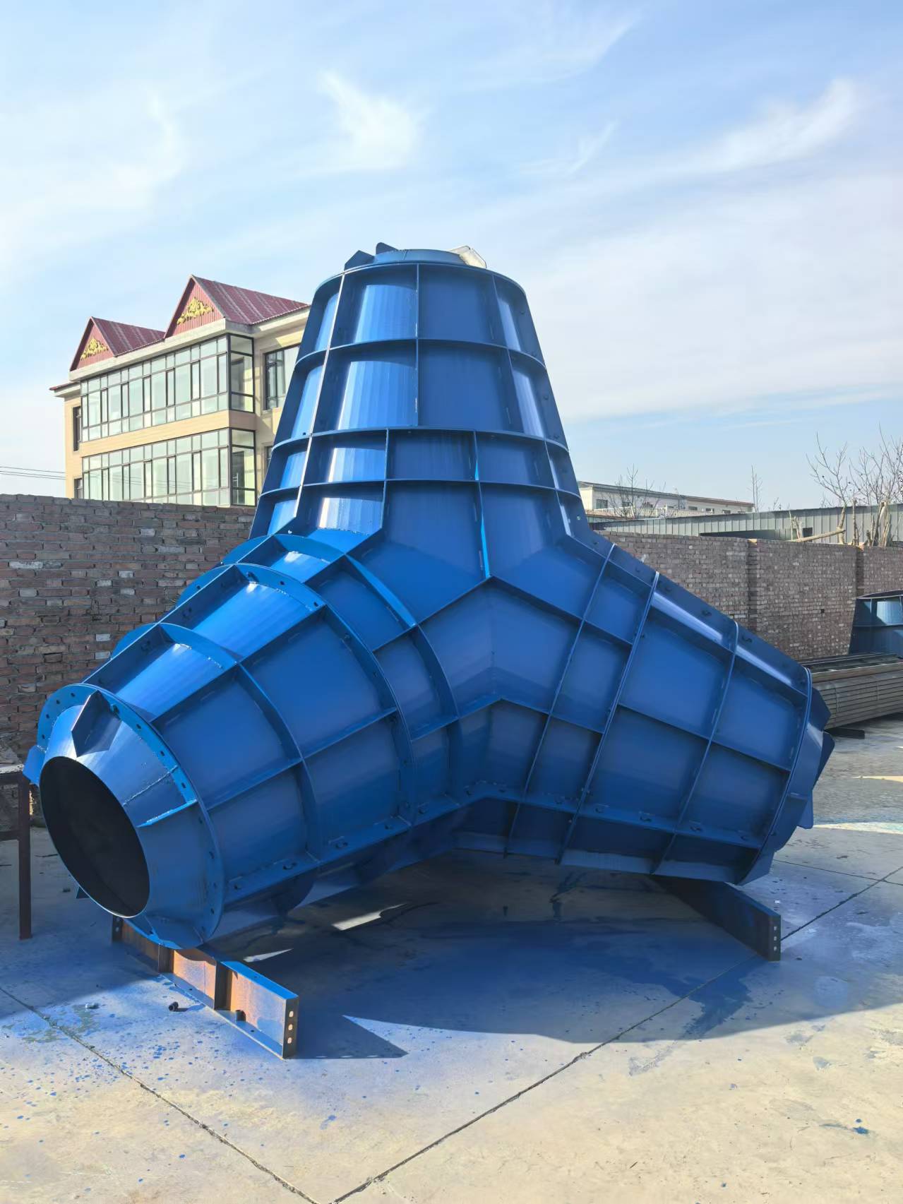 防浪石钢模具实拍