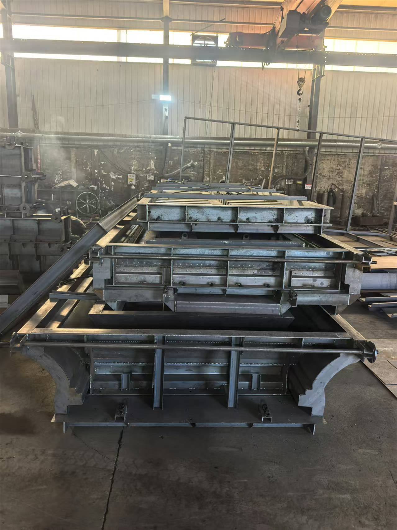 现浇门楼钢模具实拍