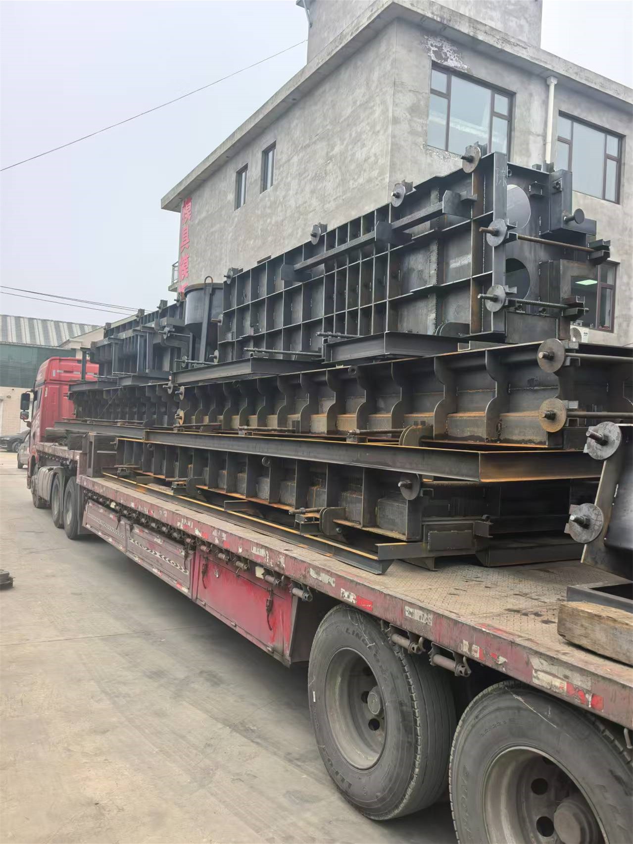 现浇门楼钢模具实拍