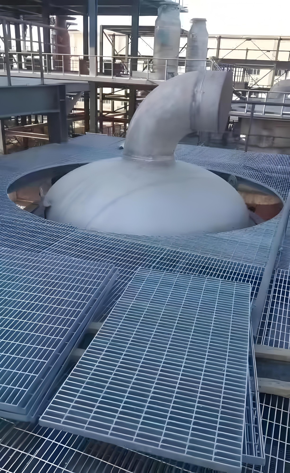 不锈钢格栅成品实拍