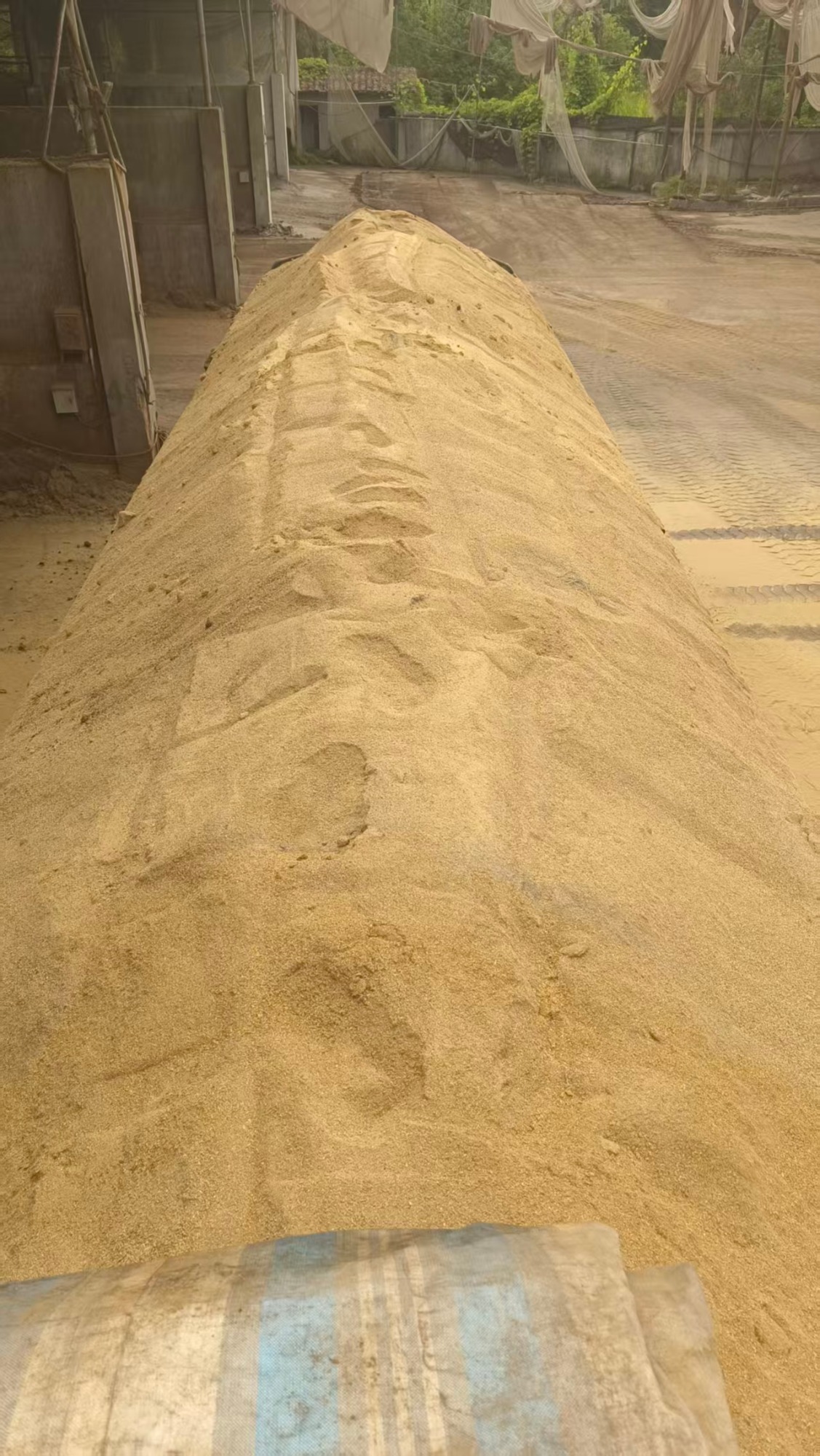 阿维菌素有机肥生产原料堆放区