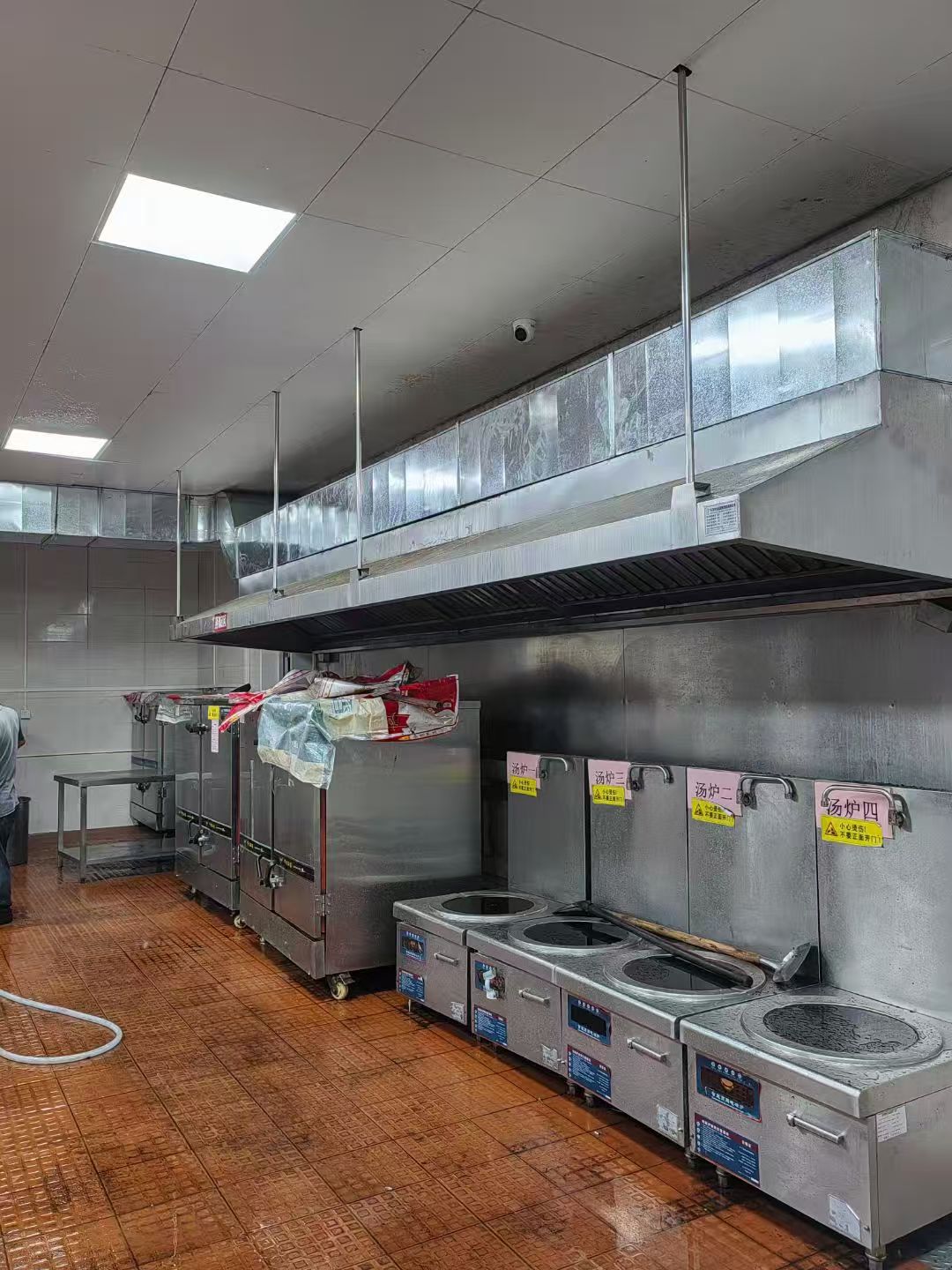 商用厨房工程施工实景