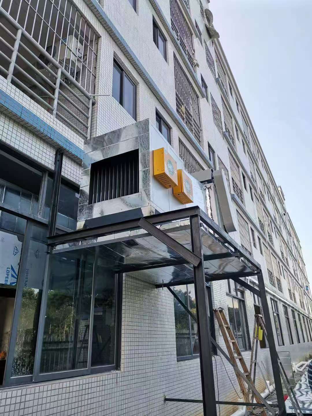 商用厨房工程施工现场