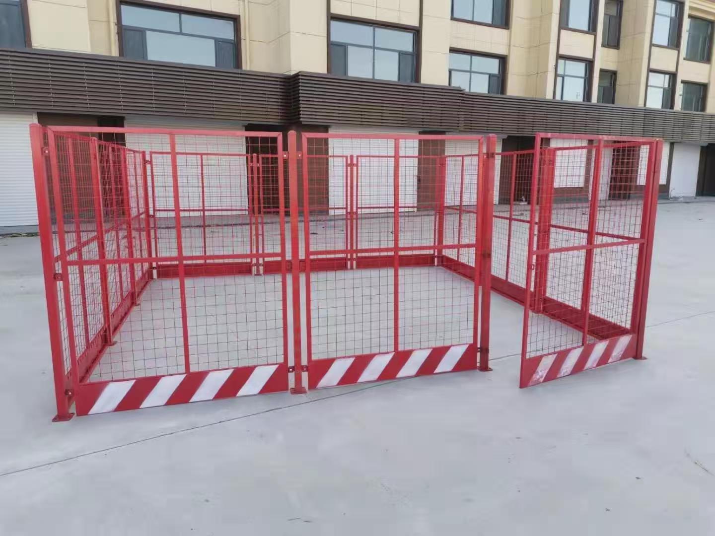 井口防护护栏实景图