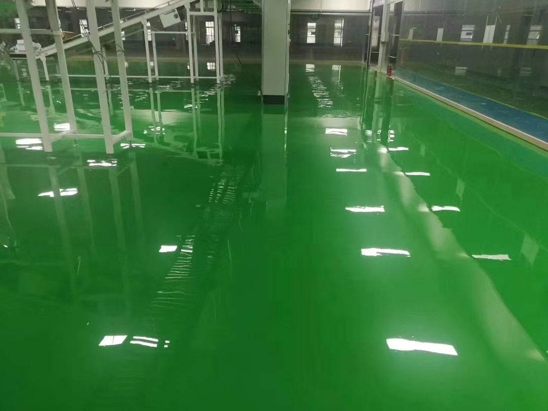 地坪施工现场