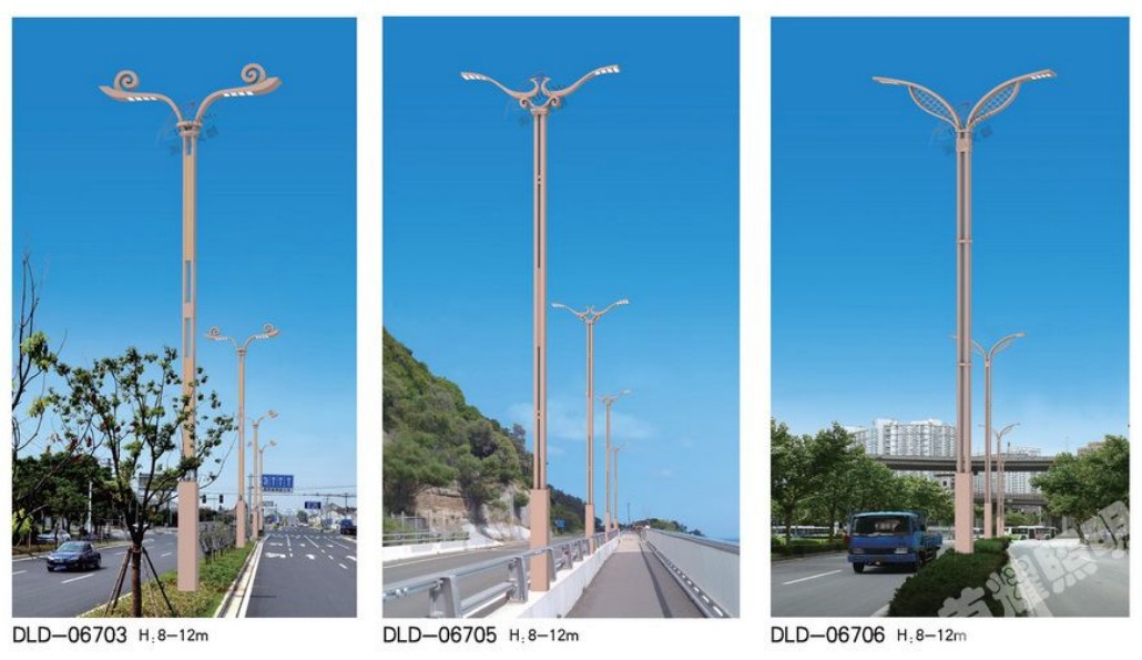 张家口太阳能道路灯施工现场