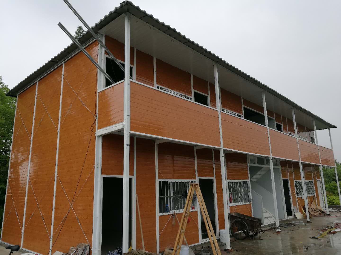 扬州工地临时板房项目实拍