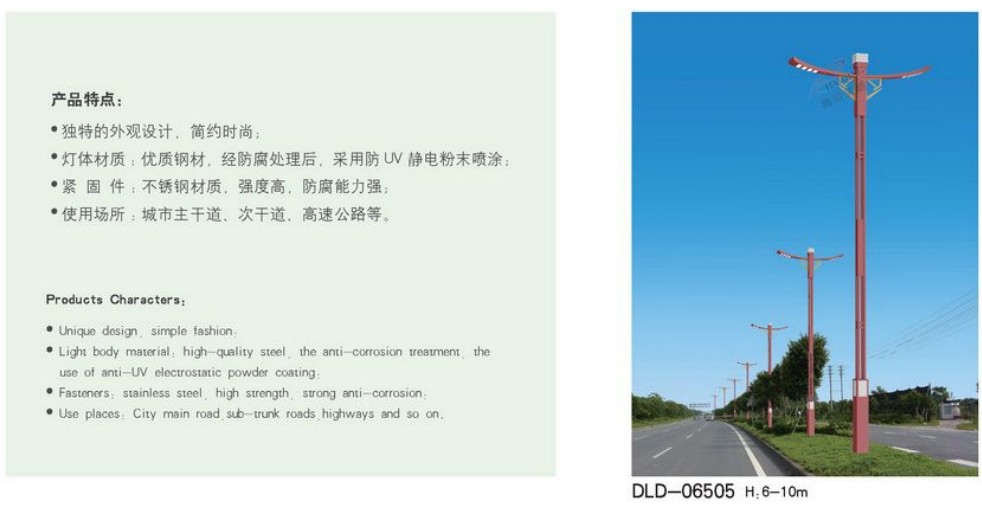 石家庄户外路灯施工实景