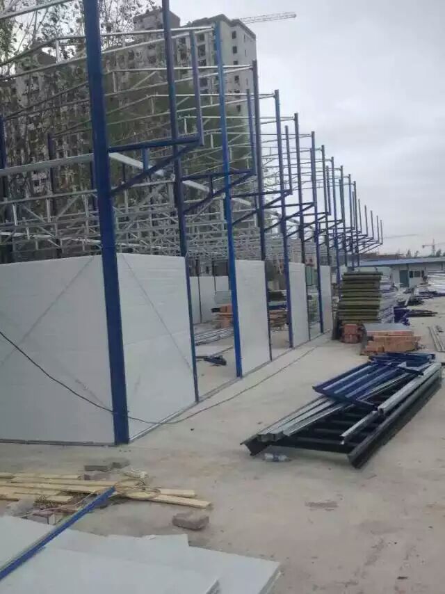 活动房生产实景图