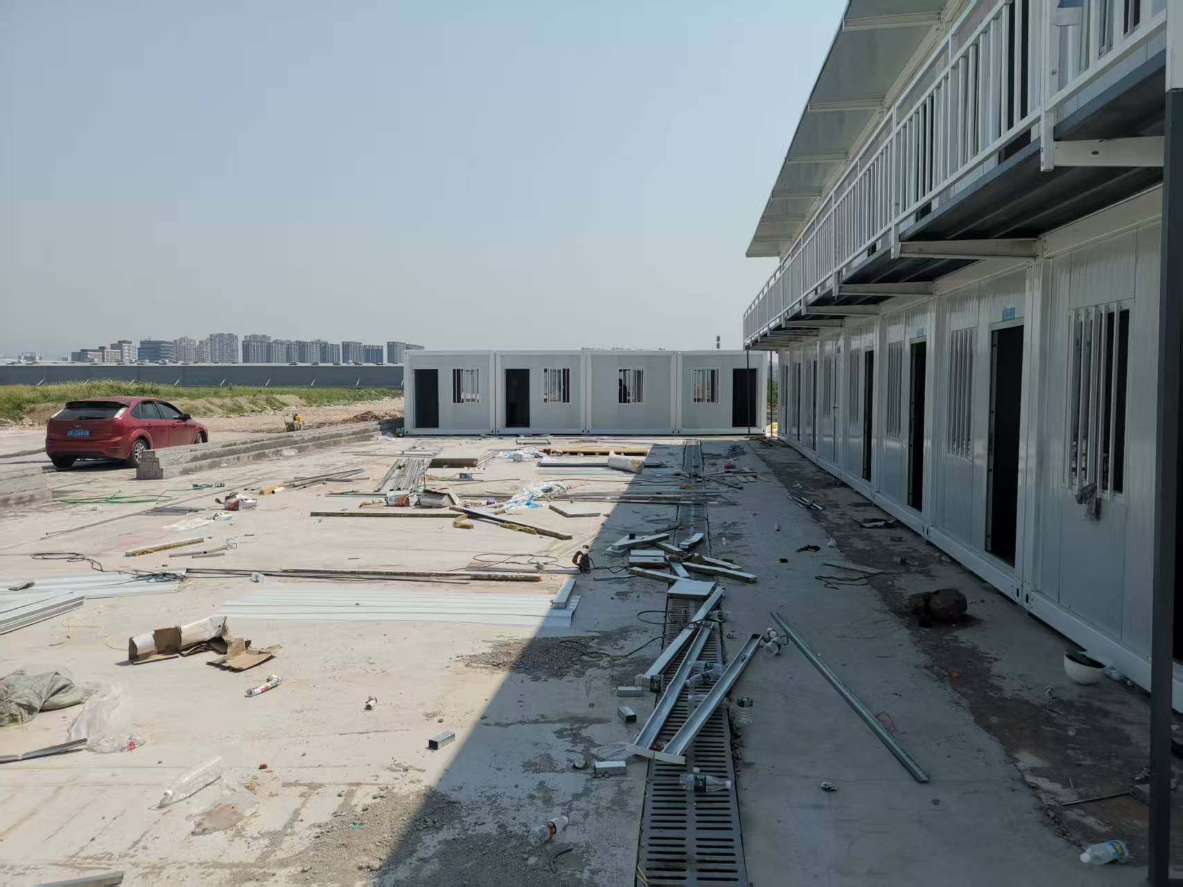 岩棉活动板房实景图