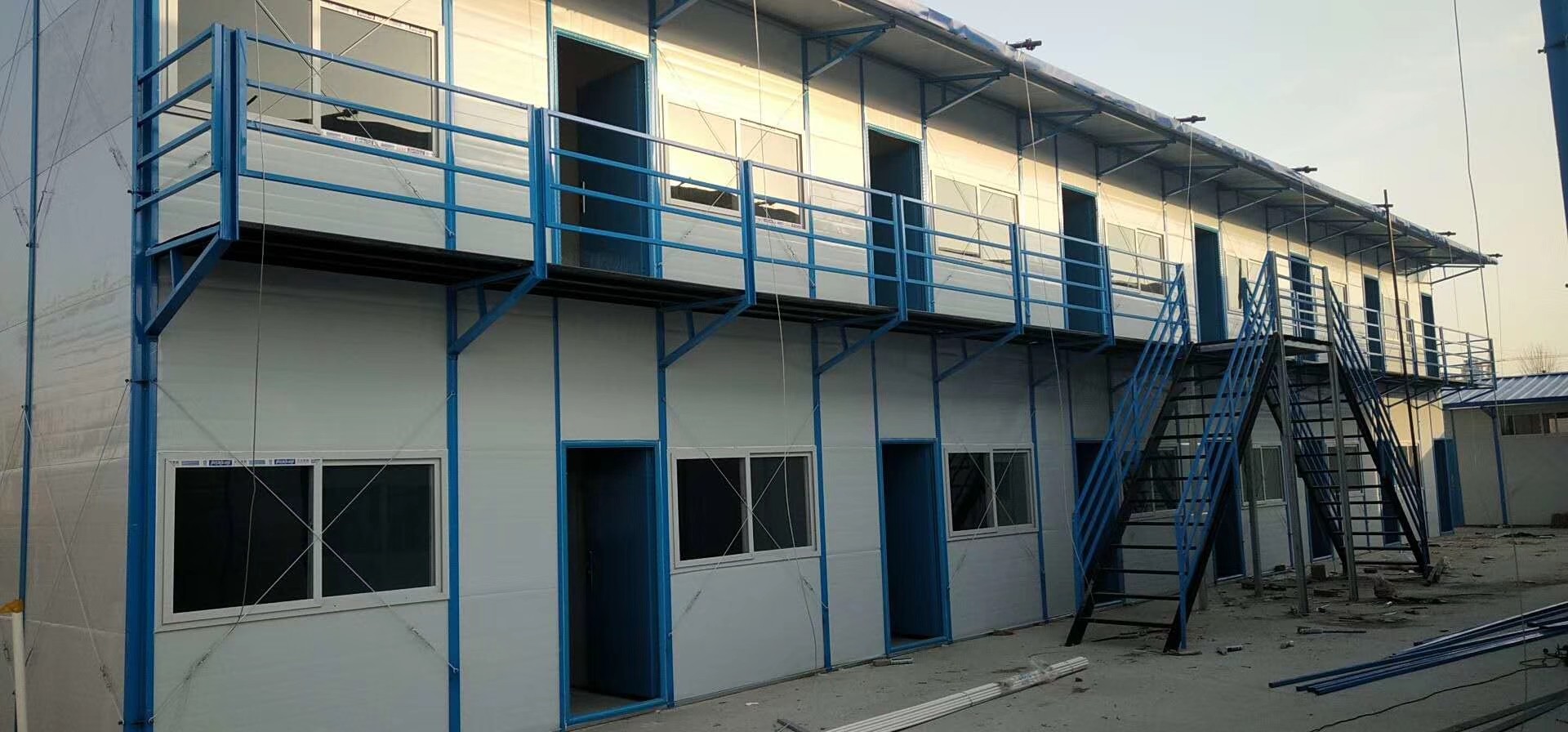 模块化箱房生产实景