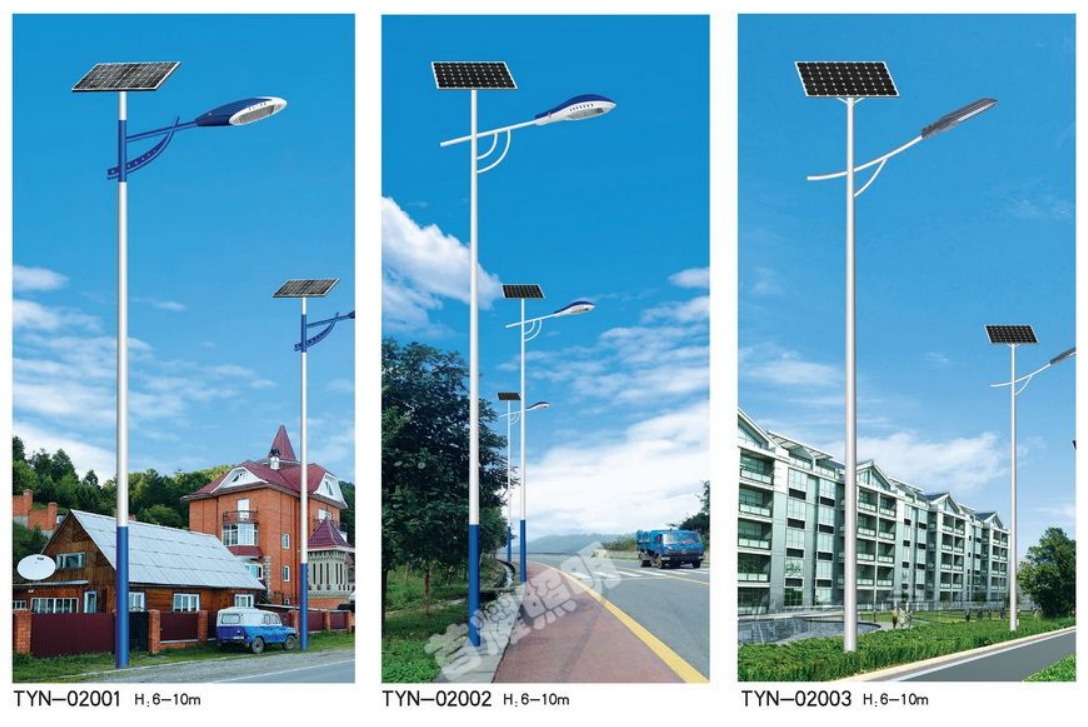 户外太阳能路灯项目实景