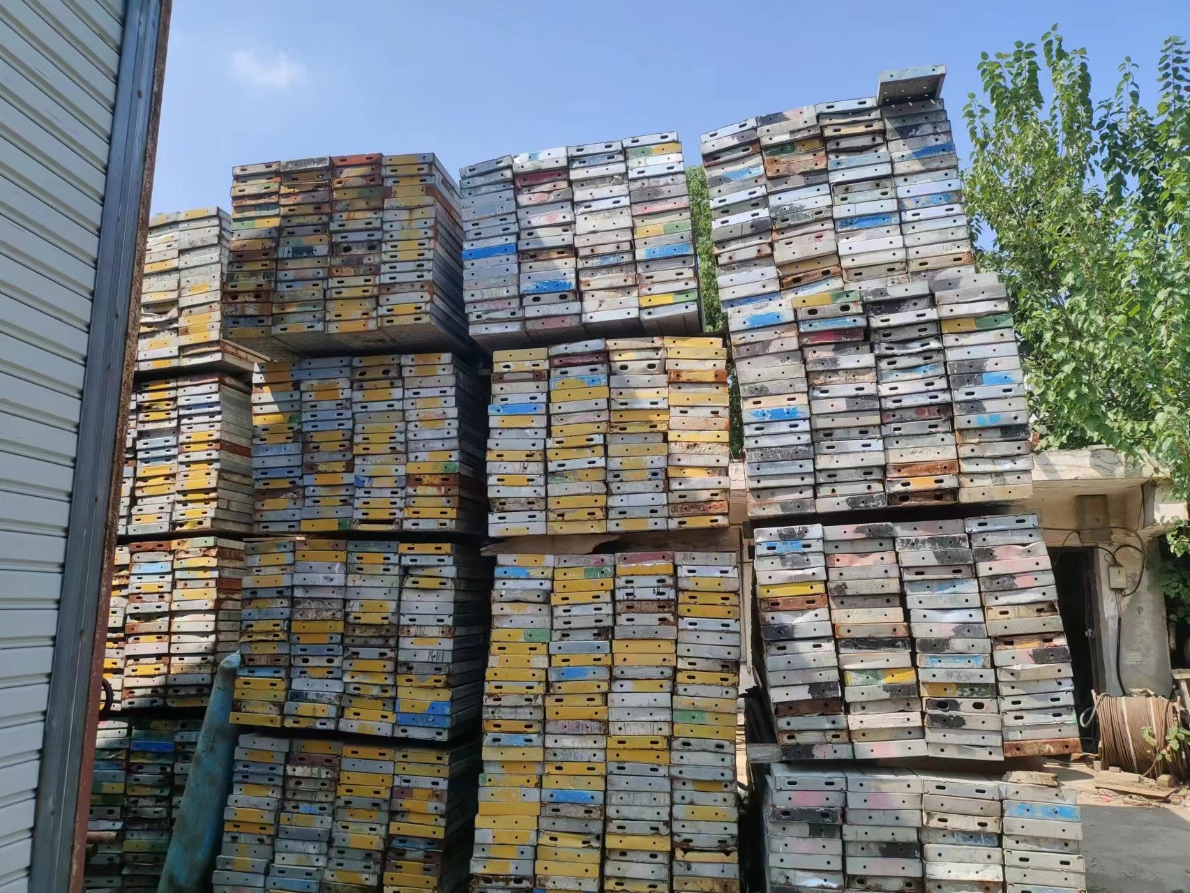 镀锌钢跳板现场应用示意图