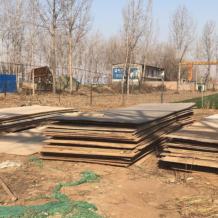 工地临时通道铺设实景