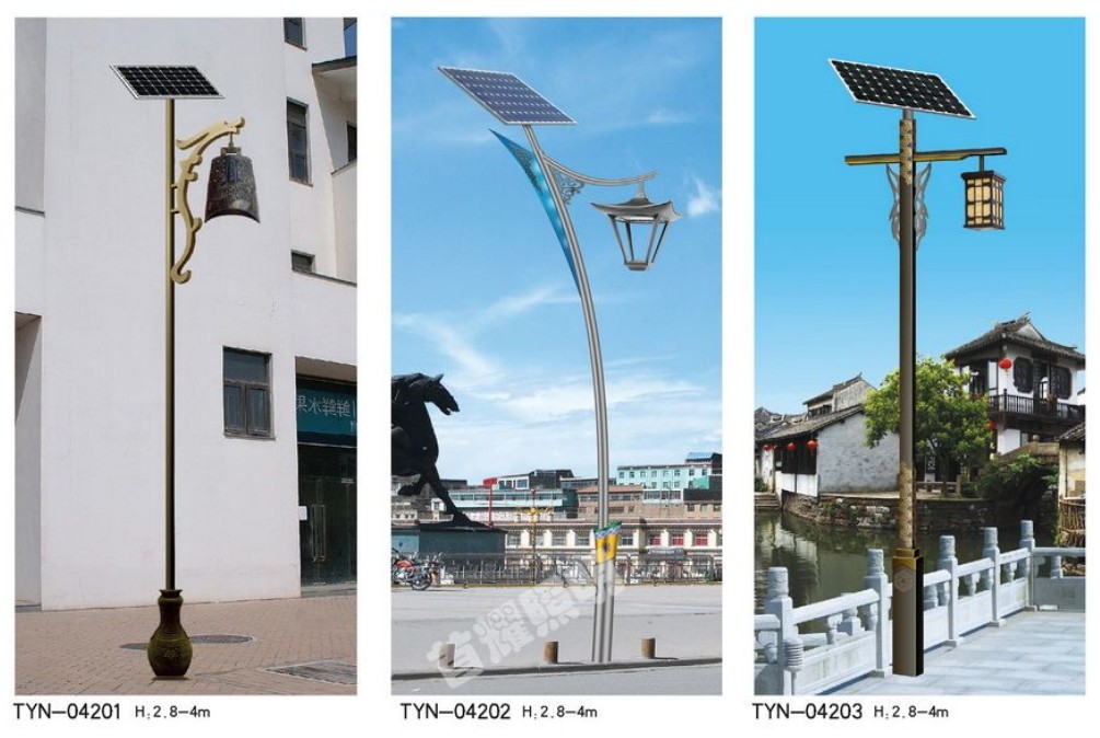 太阳能LED灯批量产品展示