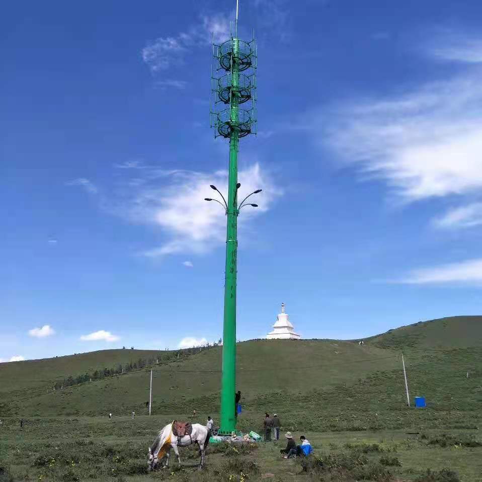 河北角钢塔生产车间实景