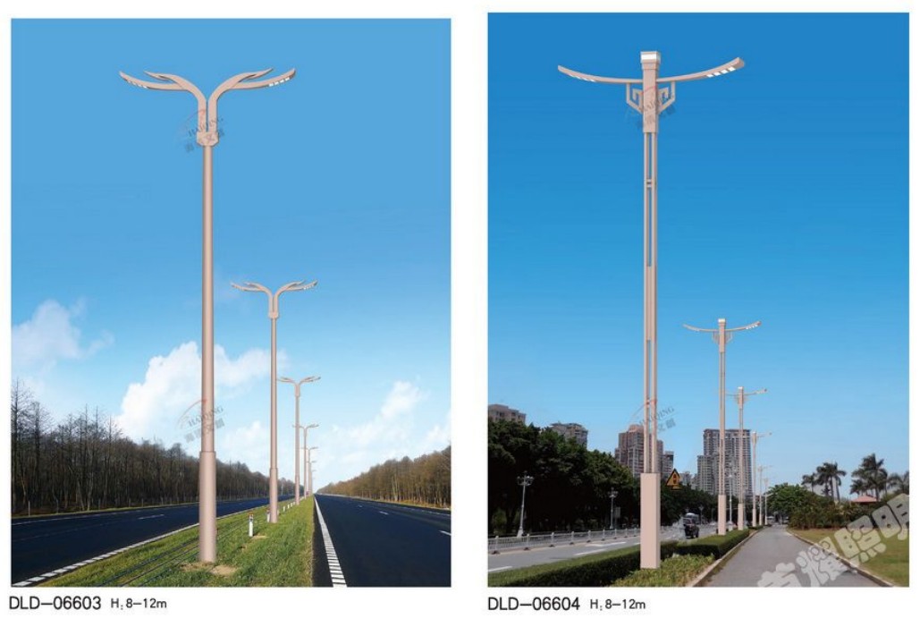 河北户外太阳能路灯安装现场