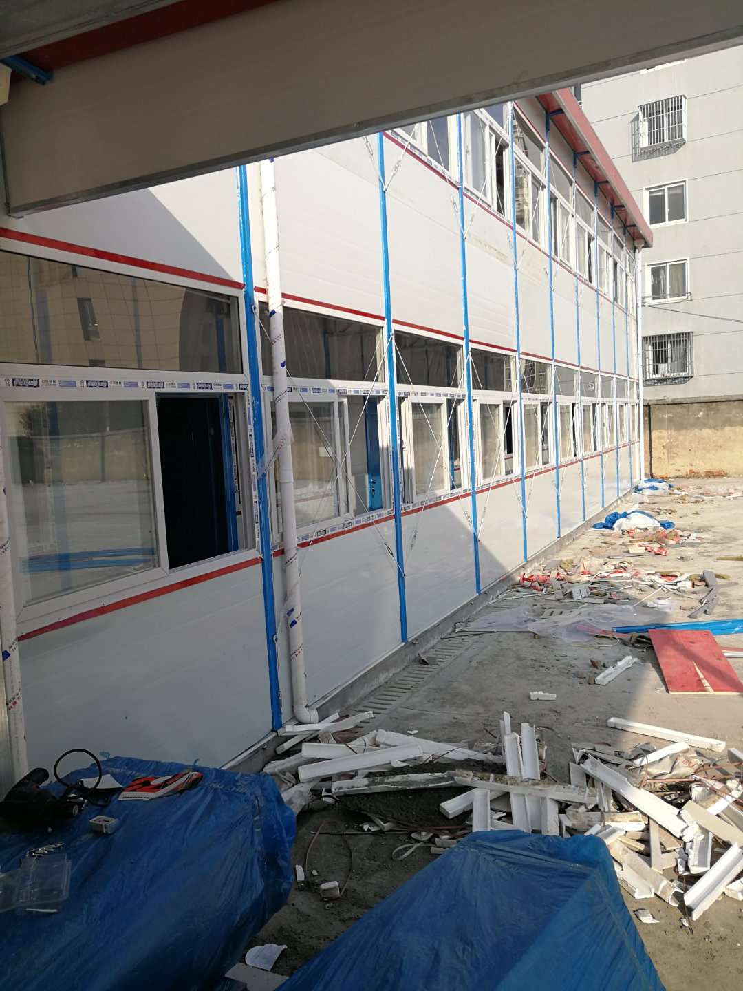 舟山临建活动板房项目实拍