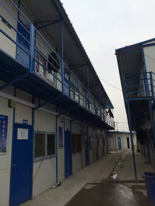 活动板房生产车间实拍