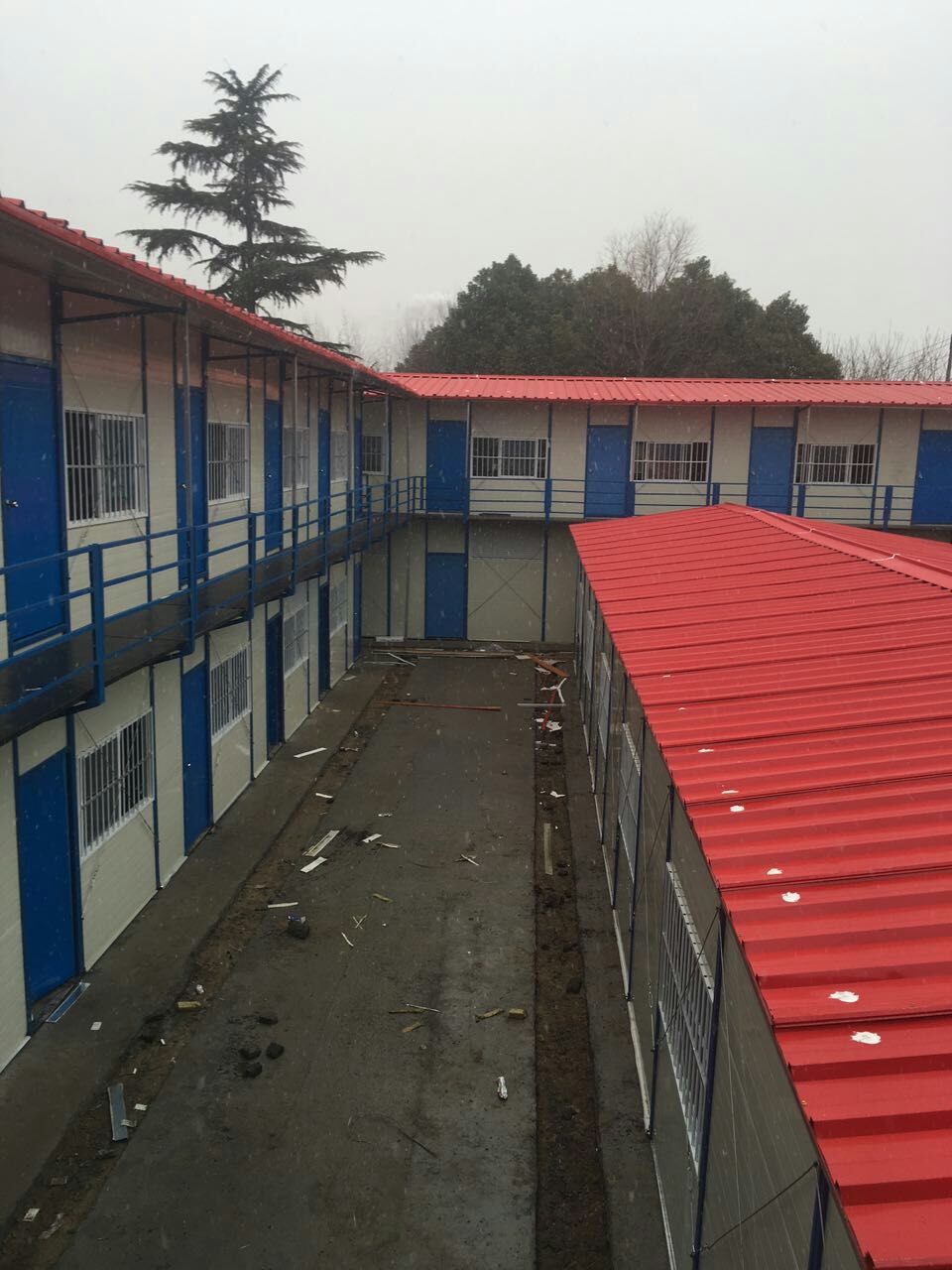 扬州快拼箱房生产厂区实景