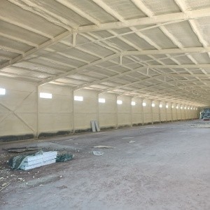 屋面施工现场