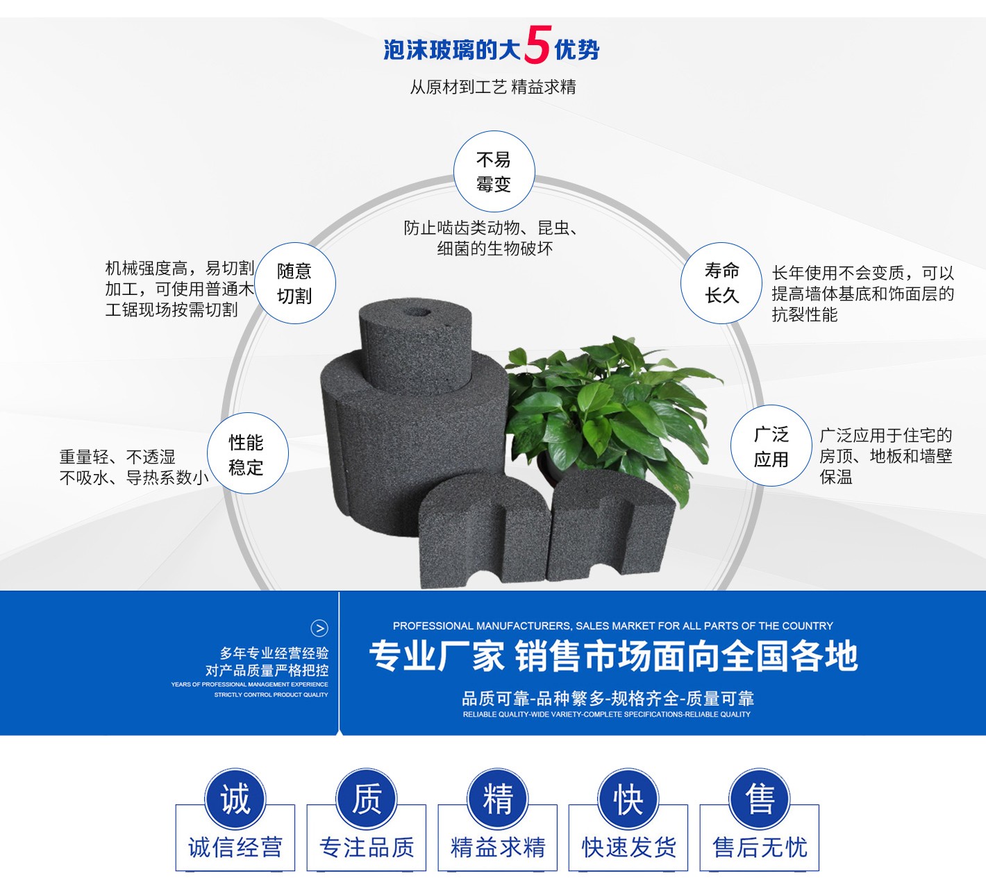 泡沫玻璃生产线实景