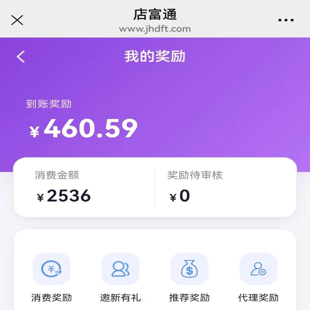 店富通系统联盟运营示意图