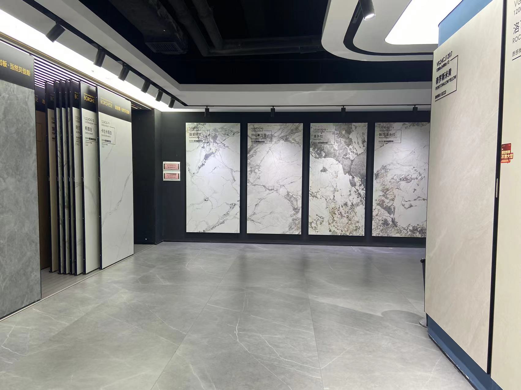 1600×3200大规格岩板展厅实拍