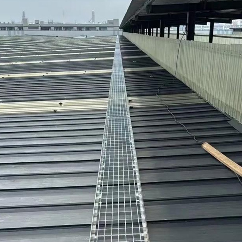 插接钢格板成品展示