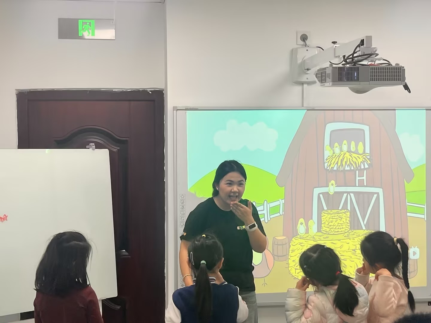 北京青少儿英语教学场景