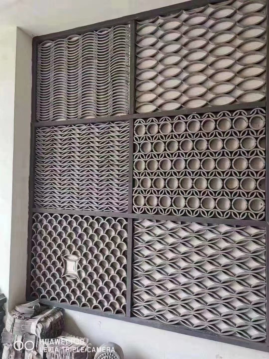 古建青瓦生产线实拍