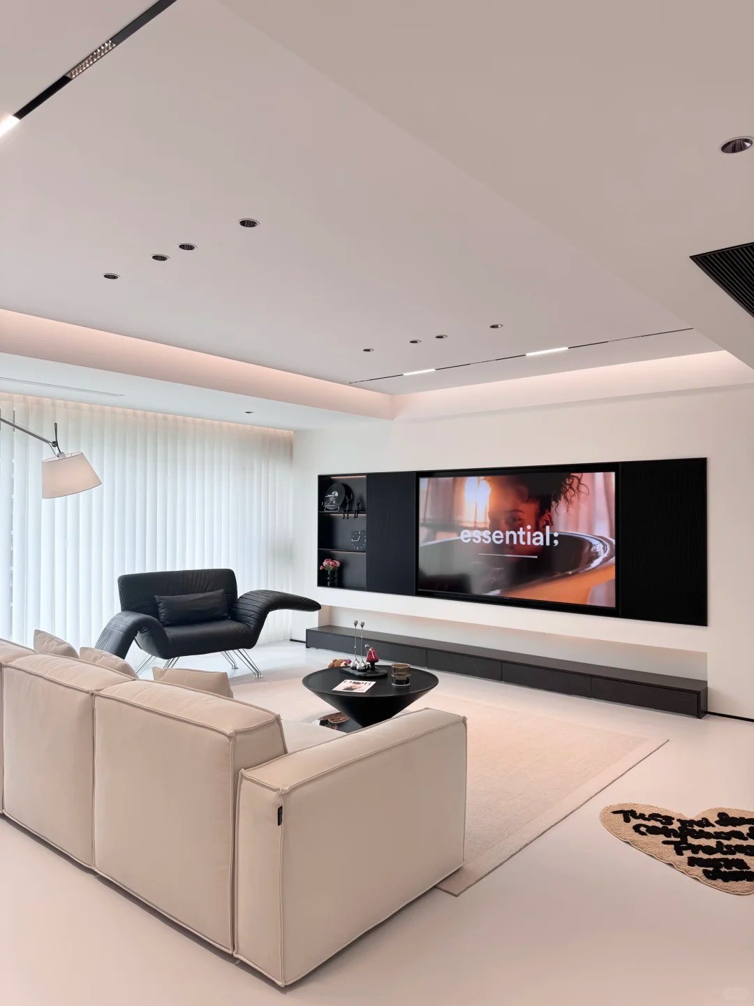 意式极简风全屋定制实景