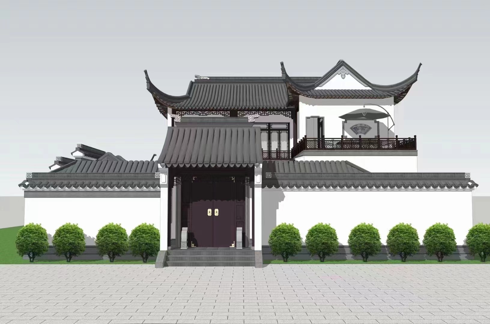 古建青瓦实景展示