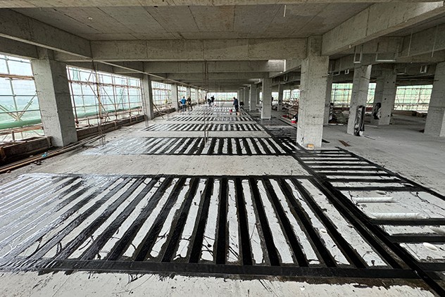 湘西地区建筑改造施工现场