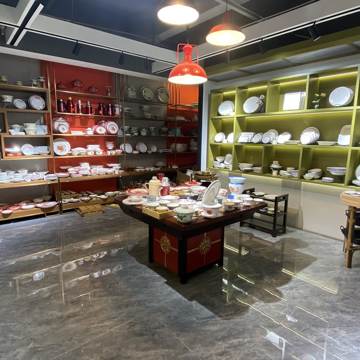 智能商用餐具展示