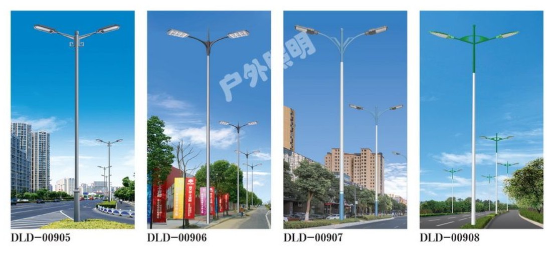 户外LED投影灯实拍