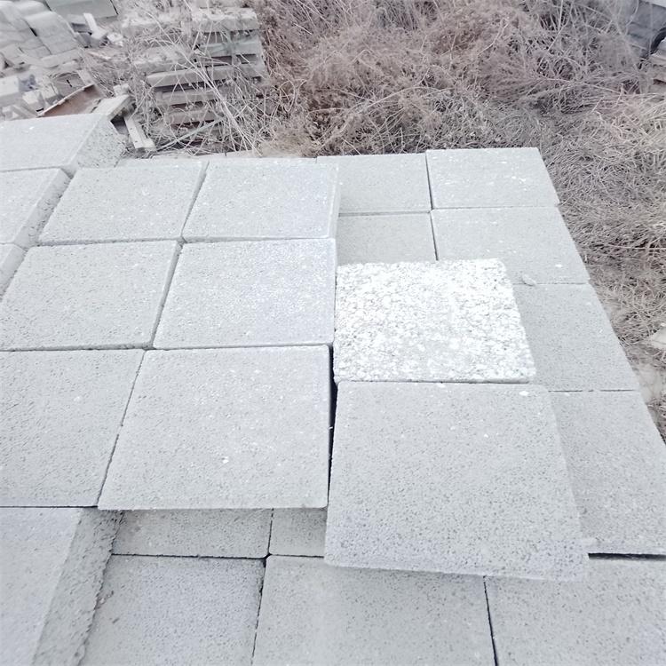 彩色水泥透水砖生产成品展示
