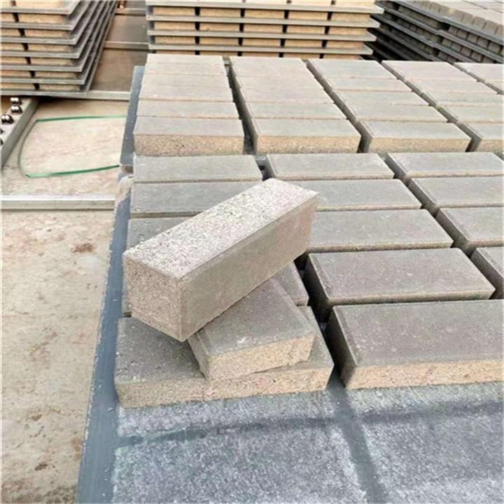 沧州预制水泥铺路砖生产厂区实拍