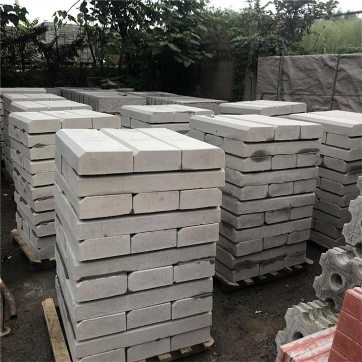 混凝土路沿石生产厂区实拍