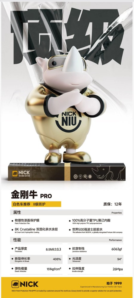 汽车膜基材结构与涂布工艺示意