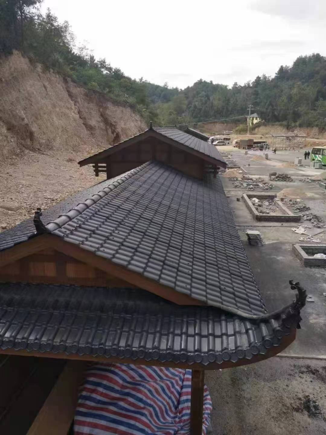 金属瓦生产细节