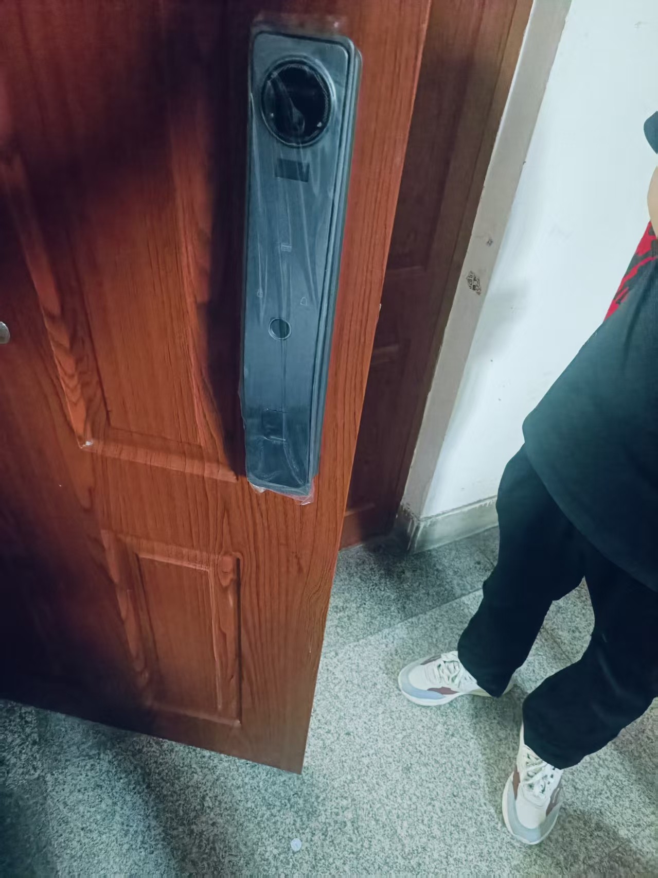 开锁技术服务现场