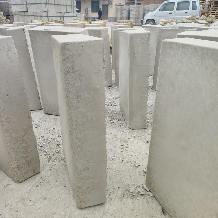 雄县水泥路沿石生产厂区实拍