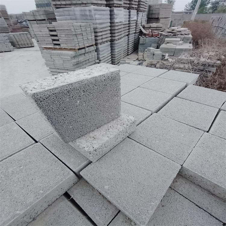 预制渗水砖产品实拍