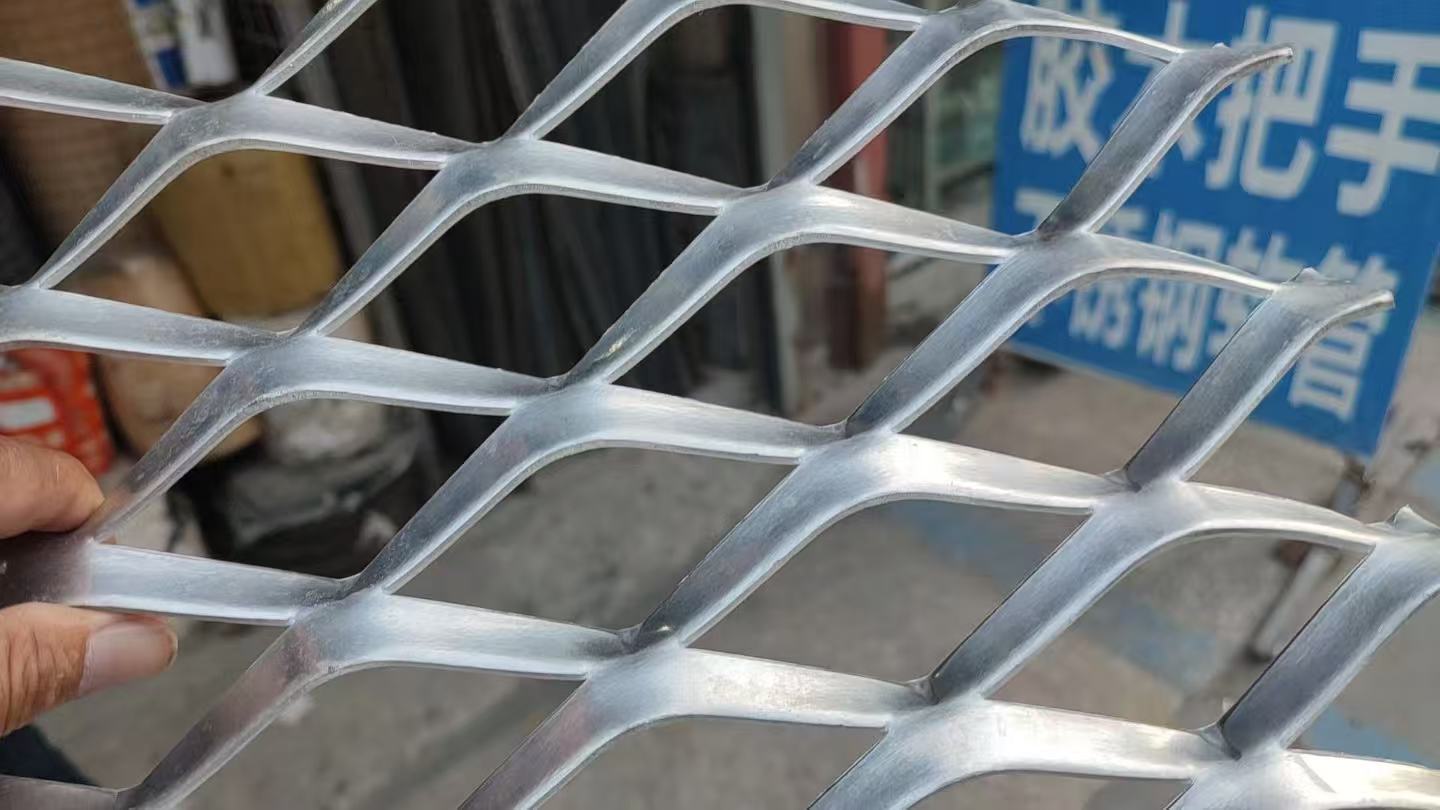 皮带机防护网实物展示