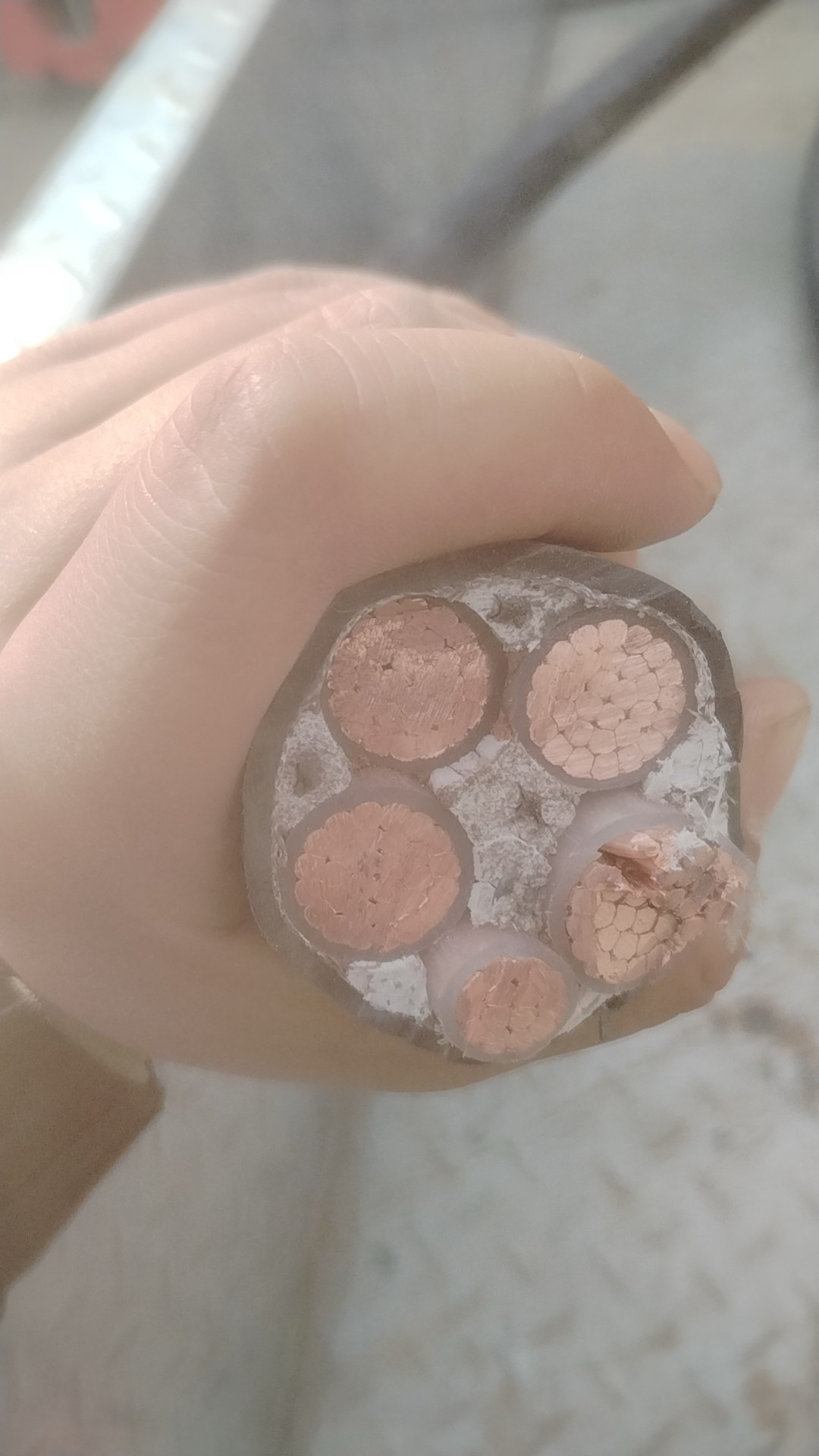 脚手架回收现场作业